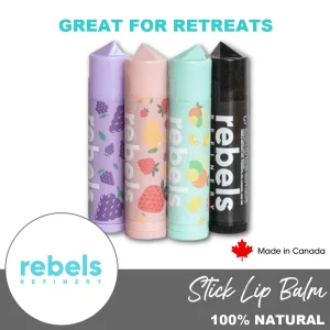100% Natural Stick Lip Balm | Rebels Refinery