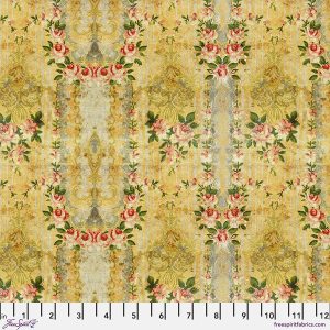 Yellow Wallpaper // Tim Holtz Eclectic Elements - Palette - (1/4 yard)